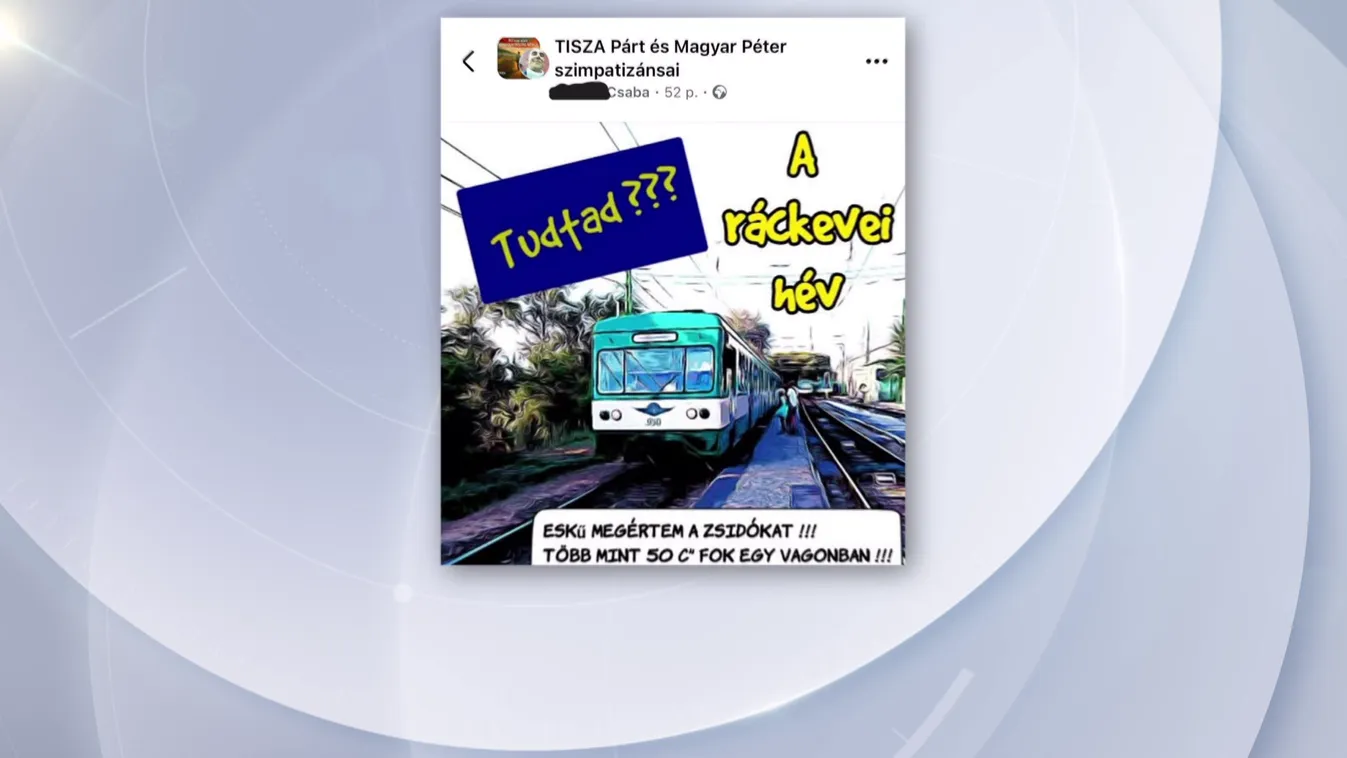 Mosdatja magát a Tisza Párt a holokauszttal példálózó poszt miatt + videó