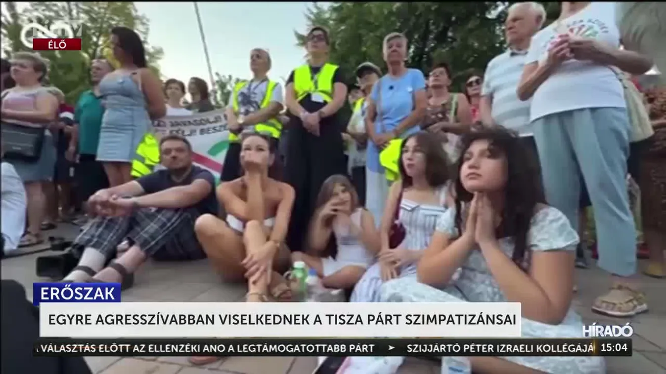 EGYRE AGRESSZÍVABBAN VISELKEDNEK A TISZA PÁRT SZIMPATIZÁNSAI