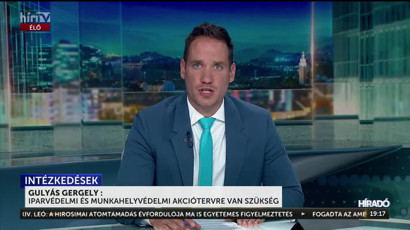 Iparvédelmi és munkahelyvédelmi akciótervre van szükség