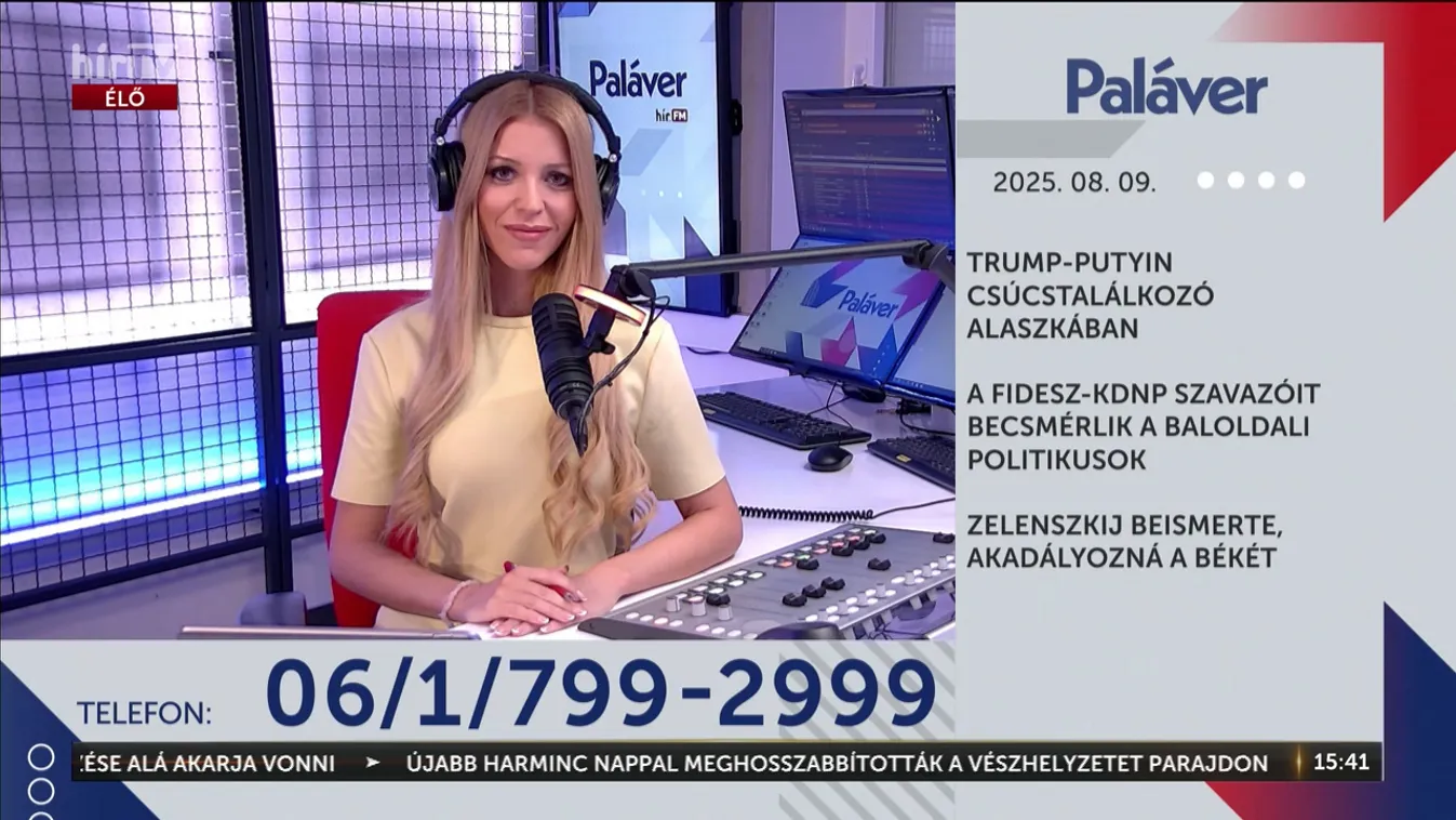 Paláver: Zelenszkij beismerte, akadályozná a békét + videó