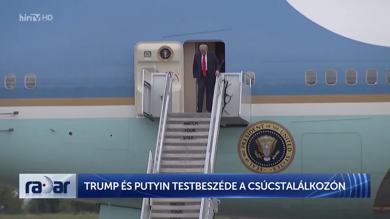 Radar – Trump és Putyin testbeszéde a csúcstalálkozón
