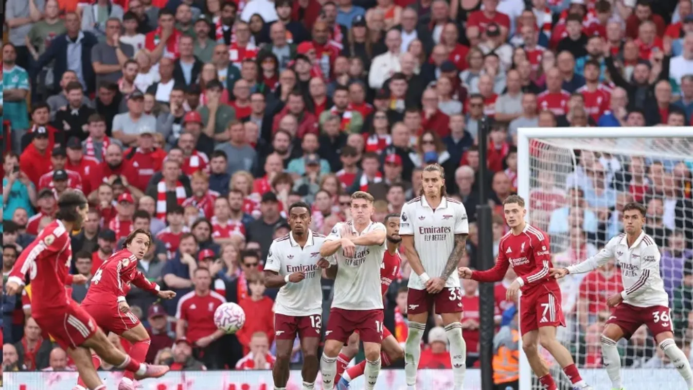 Szoboszlai káprázatos góljával nyert a Liverpool az ágyúsok ellen + videó