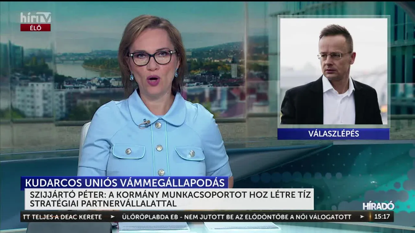 SZIJJÁRTÓ PÉTER: A KORMÁNY MUNKACSOPORTOT HOZ LÉTRE TÍZ STRATÉGIAI PARTNERVÁLLALATTAL