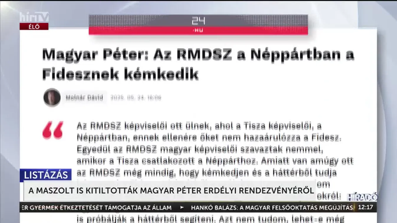 	Teljes érdektelenségbe fulladt Magyar Péter erdélyi túrája