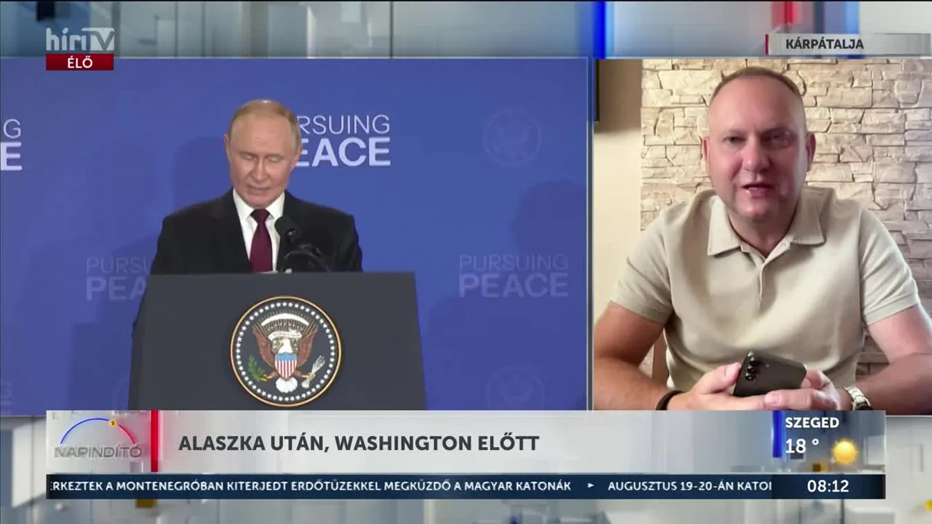 TRUMP ÉS PUTYIN TÁRGYALÁSA UTÁN EURÓPAI VEZETŐK KÍSÉRIK ZELENSZKIJT WASHINGTONBA