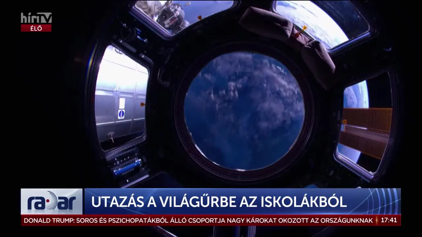 	Radar - Az iskolákból is elérhető a nemzetközi űrállomás