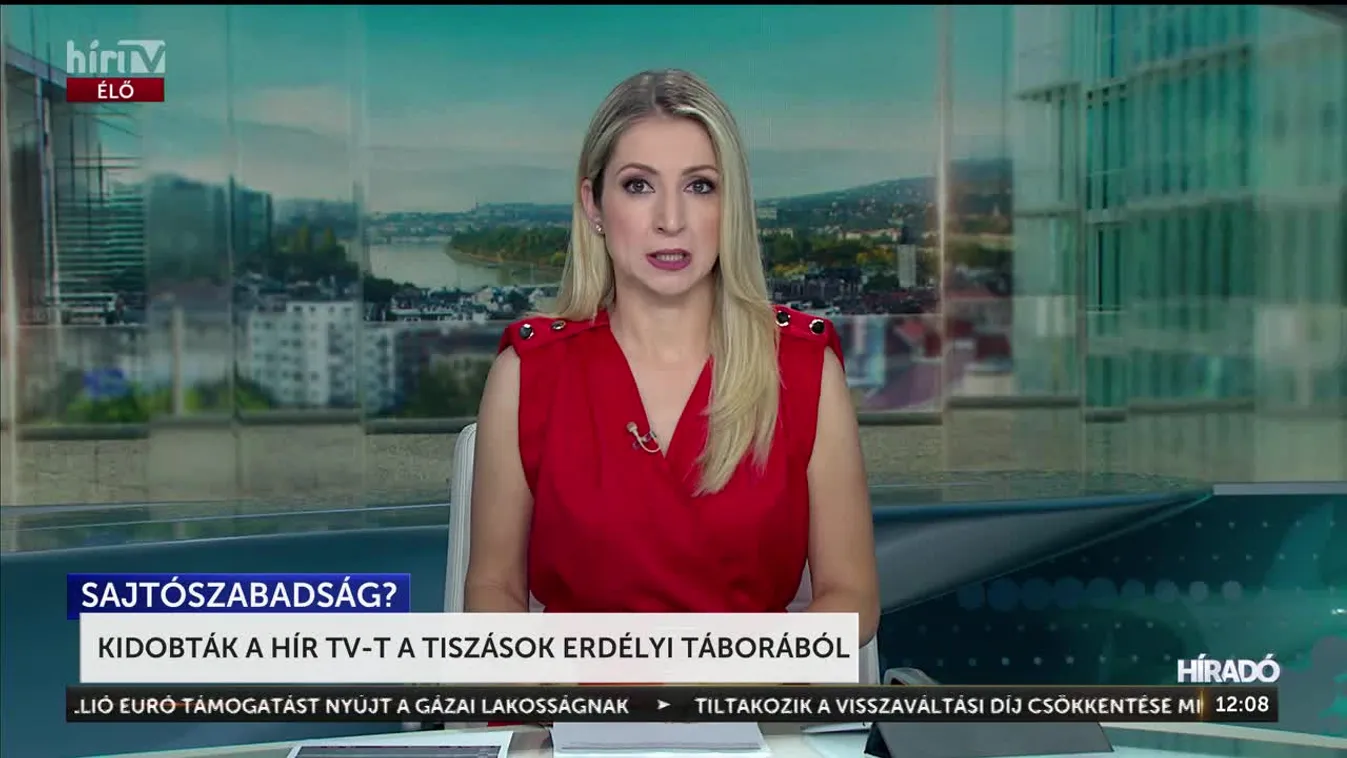 KIDOBTÁK A HÍR TV-T A TISZÁSOK ERDÉLYI TÁBORÁBÓL