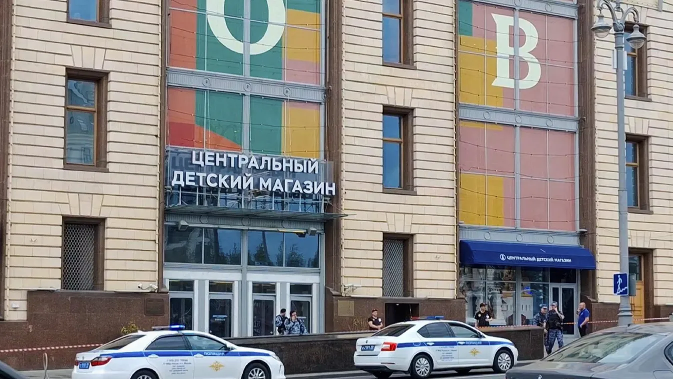 Detonáció rázott meg egy gyermekáruházat Moszkvában
