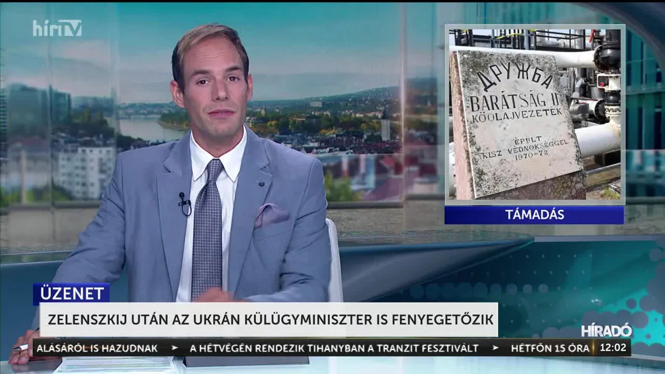 Zelenszkij után az ukrán külügyminiszter is fenyegetőzik