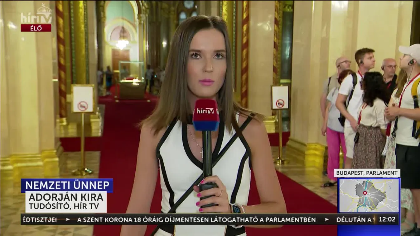 INGYENESEN LÁTOGATHATÓ AZ ORSZÁGHÁZ AUGUSZTUS 20-ÁN