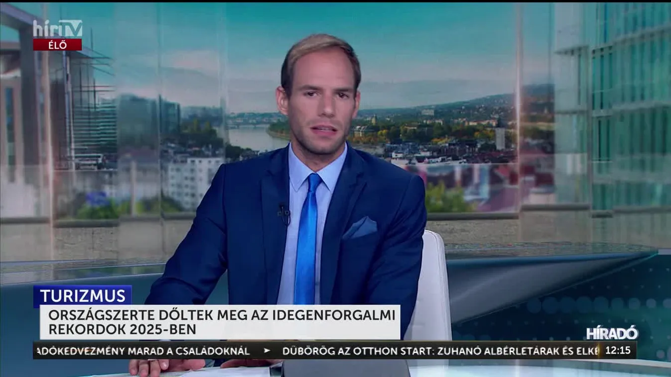 Országszerte dőltek meg az idegenforgalmi rekordok 2025-ben