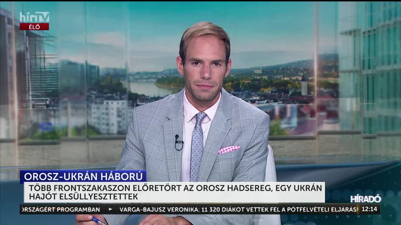 Több frontszakaszon előretört az orosz hadsereg, egy ukrán hajót elsüllyesztettek