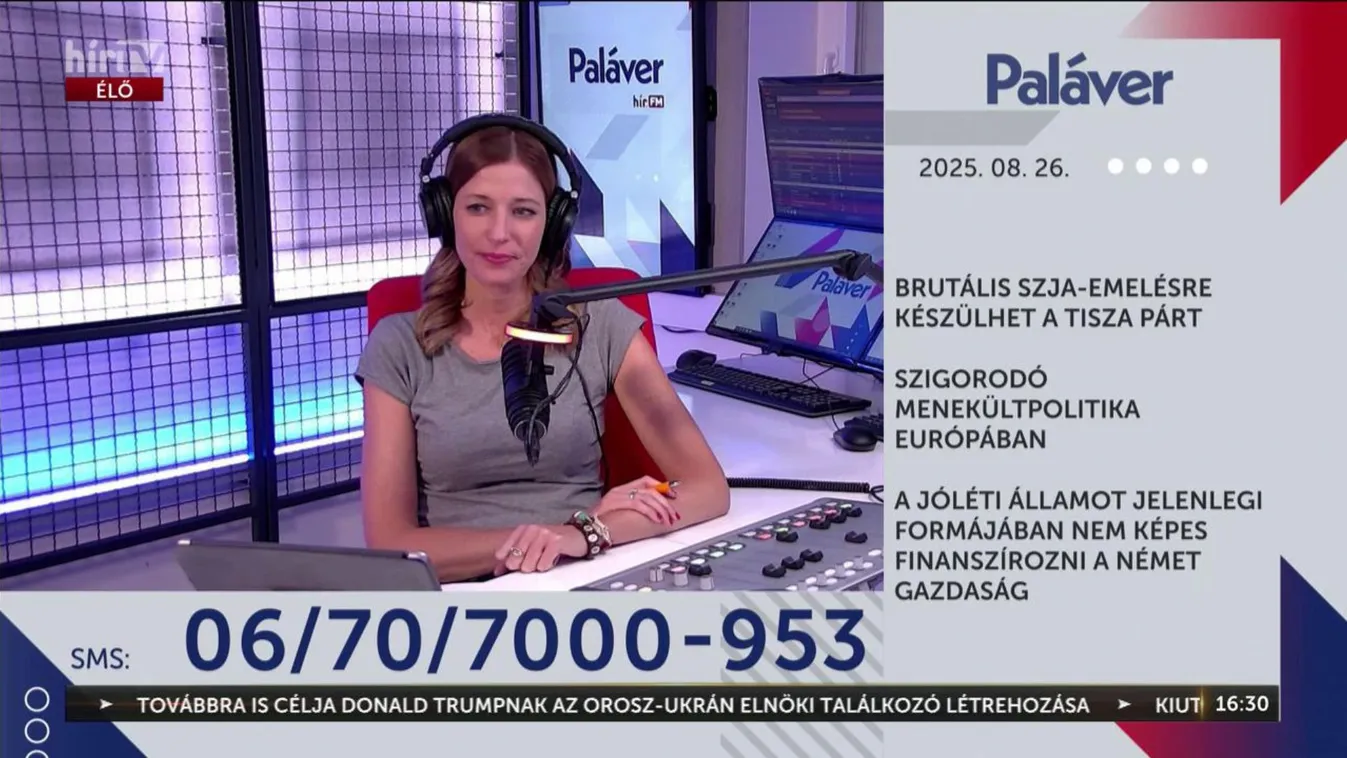 Paláver - Brutális szja-emelésre készülhet a Tisza Párt + videó