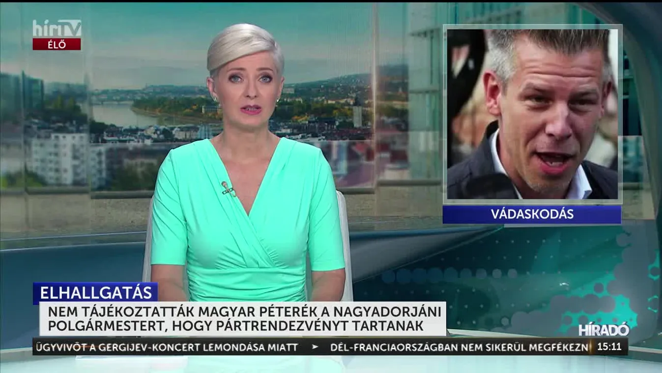 NEM TÁJÉKOZTATTÁK MAGYAR PÉTERÉK A NAGYADORJÁNI POLGÁRMESTERT, HOGY PÁRTRENDEZVÉNYT TARTANAK