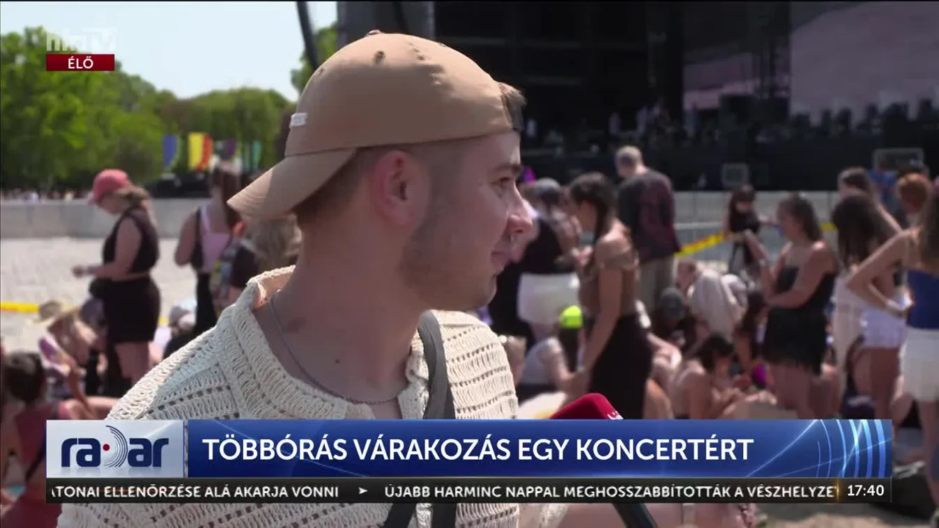 Radar – Többórás várakozás egy koncertért