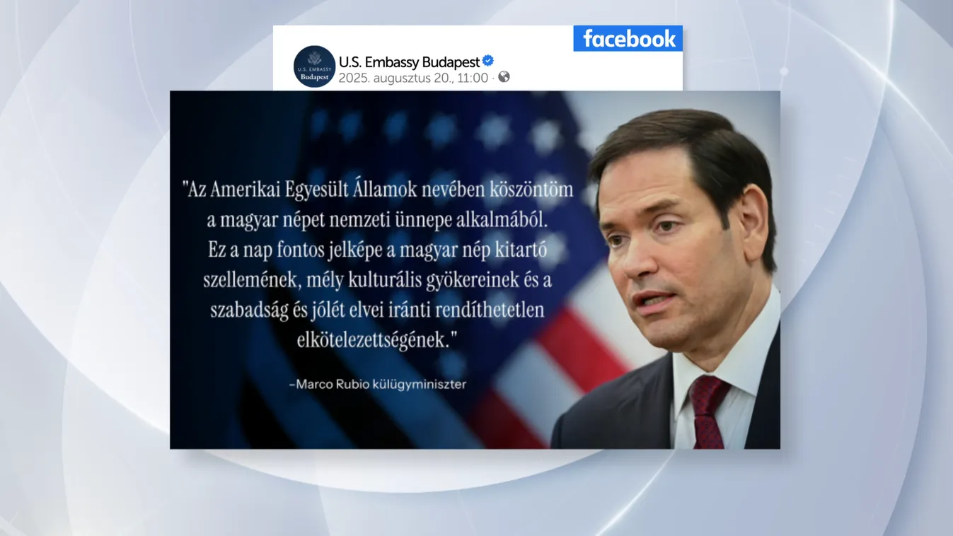 Üzent az amerikai külügyminiszter állami ünnepünk alkalmából