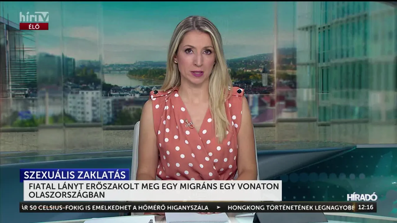 FIATAL LÁNYT ERŐSZAKOLT MEG EGY MIGRÁNS EGY VONATON OLASZORSZÁGBAN