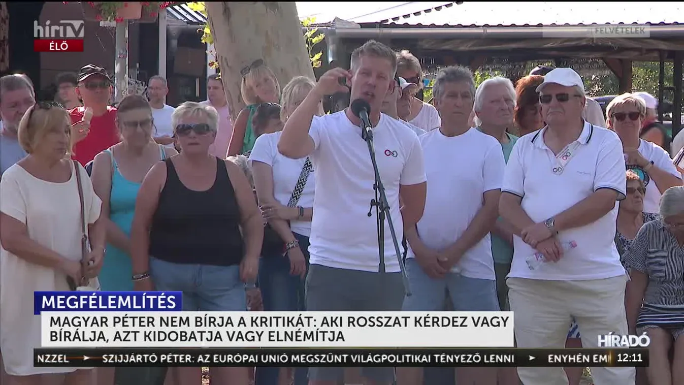 MAGYAR PÉTER NEM BÍRJA A KRITIKÁT: AKI ROSSZAT KÉRDEZ VAGY BÍRÁLJA, AZT KIDOBATJA VAGY ELNÉMÍTJA