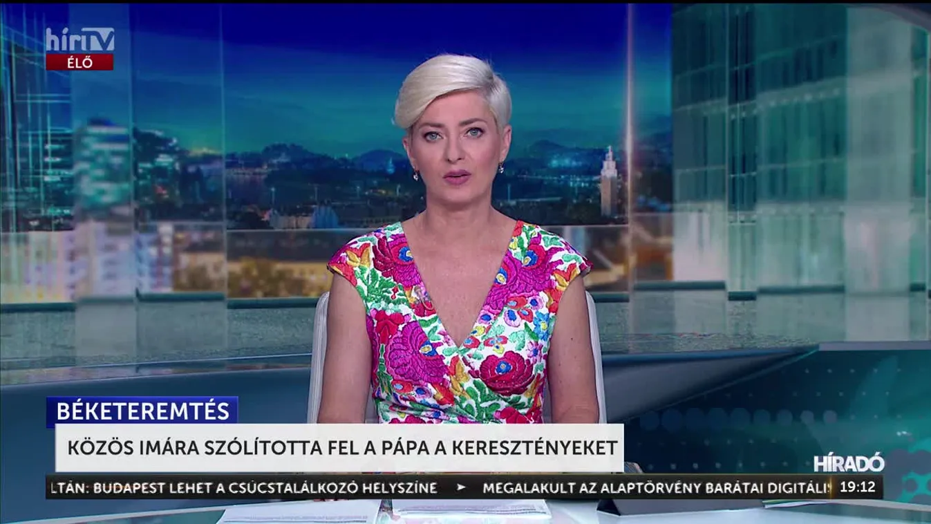 Közös imára szólította fel a pápa a keresztényeket a világ békéjéért