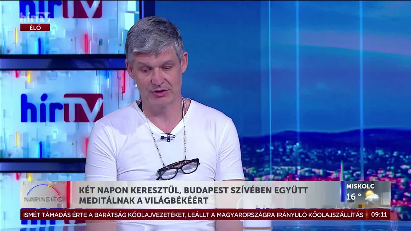 KÉT NAPON KERESZTÜL, BUDAPEST SZÍVÉBEN EGYÜTT MEDITÁLNAK A VILÁGBÉKÉÉRT