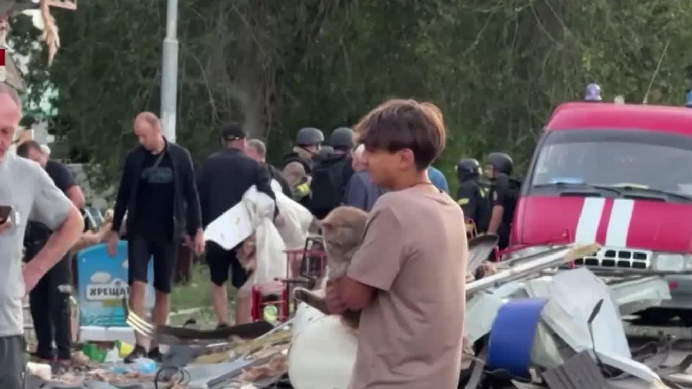 Ismét halálos rakétatámadás érte az ukrajnai Zaporizzsját + videó