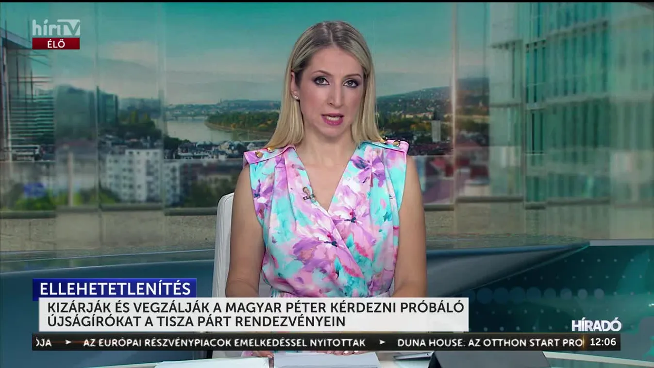 KIZÁRJÁK ÉS VEGZÁLJÁK A MAGYAR PÉTER KÉRDEZNI PRÓBÁLÓ ÚJSÁGÍRÓKAT A TISZA PÁRT RENDEZVÉNYEIN