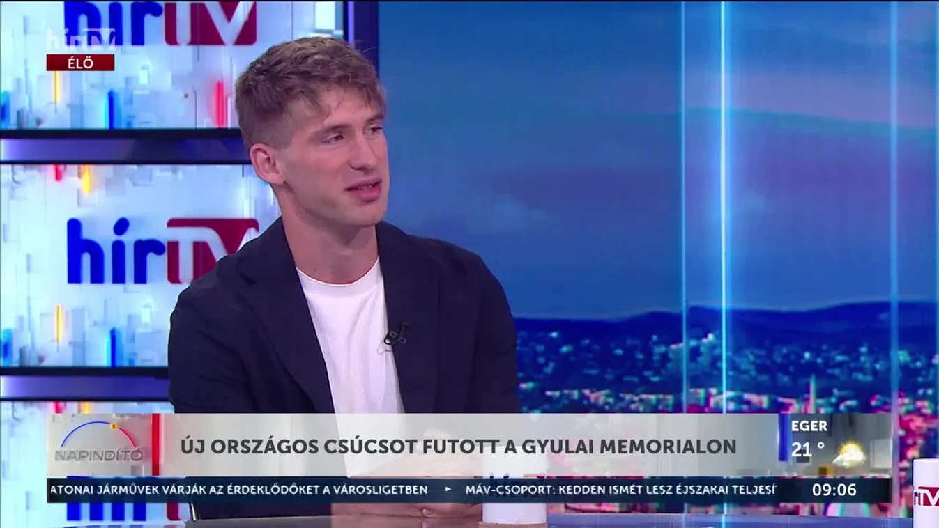 Világbajnoki döntőt futna Európa-bajnok atlétánk, Molnár Attila