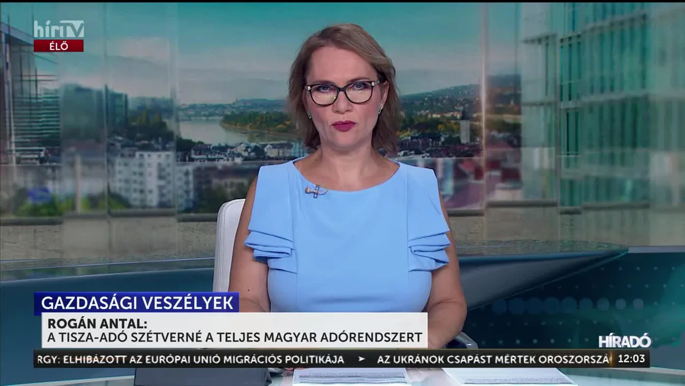 Rogán Antal: A Tisza-adó szétverné a teljes magyar adórendszert