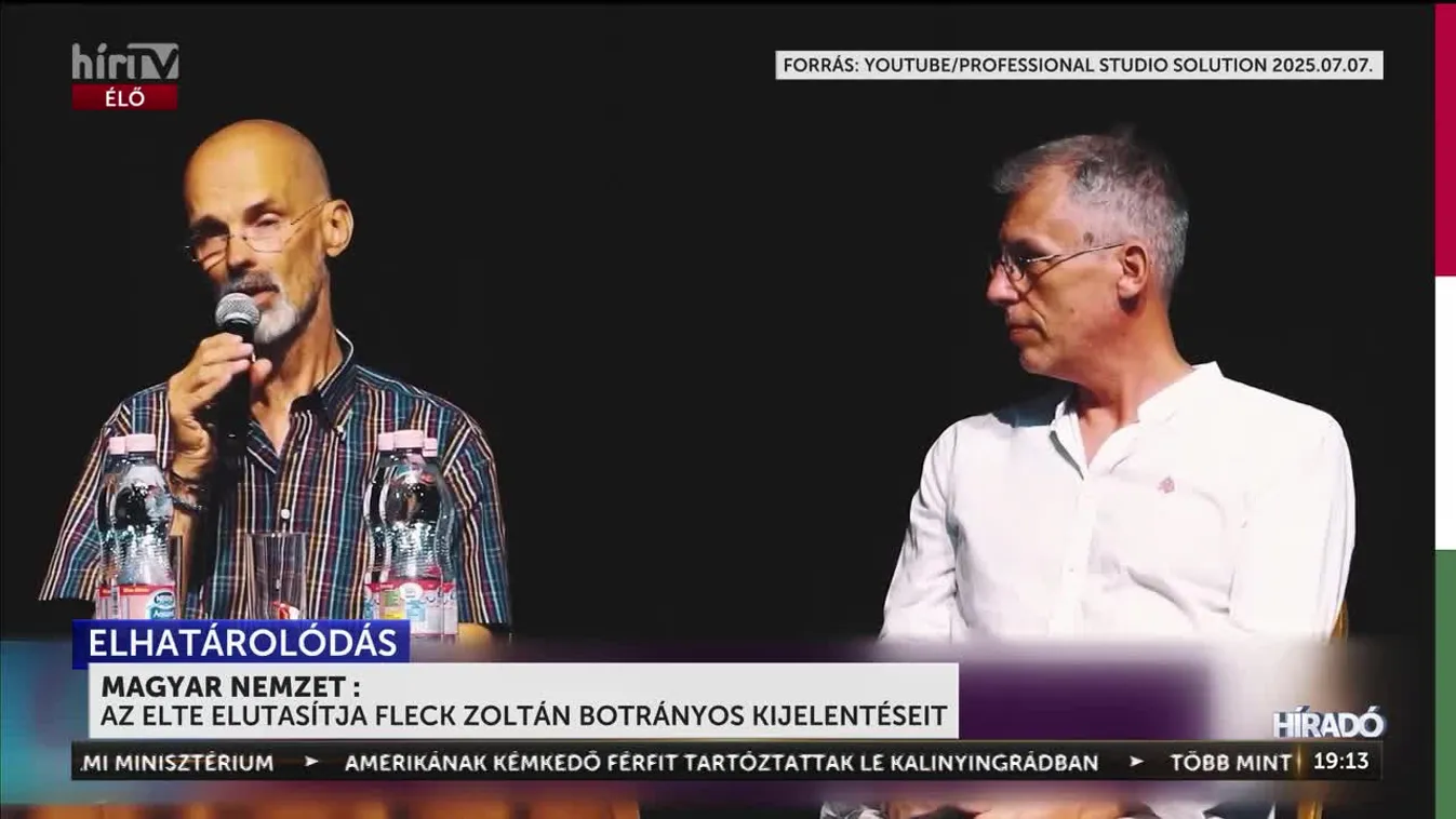 Feljelentette Fleck Zoltánt a Szuverenitásvédelmi Hivatal vezetője + videó