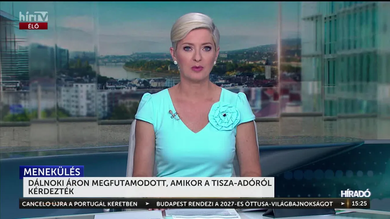 DÁLNOKI ÁRON MEGFUTAMODOTT, AMIKOR A TISZA-ADÓRÓL KÉRDEZTÉK