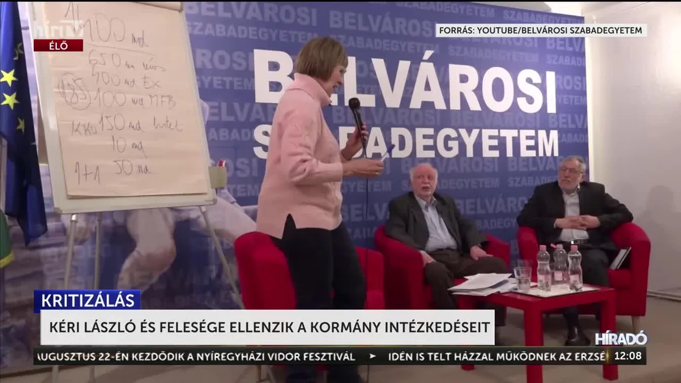 KÉRI LÁSZLÓ ÉS FELESÉGE ELLENZIK A KORMÁNY INTÉZKEDÉSEIT