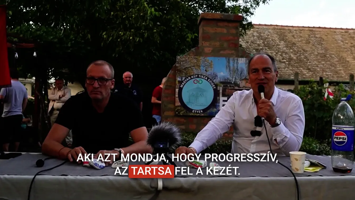 Magyar Péter emberei beismerték, hogy adóemelésre készülnek + videó