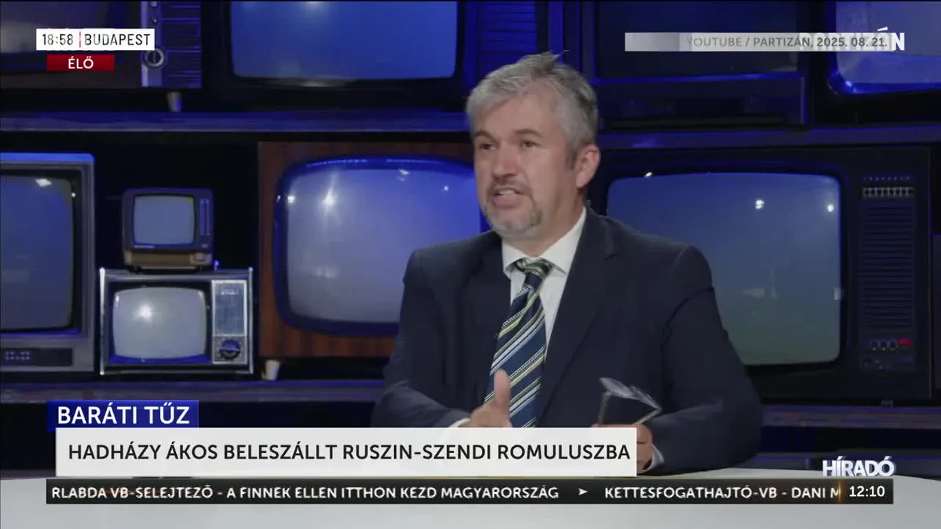 HADHÁZY ÁKOS BELESZÁLLT RUSZIN-SZENDI ROMULUSZBA