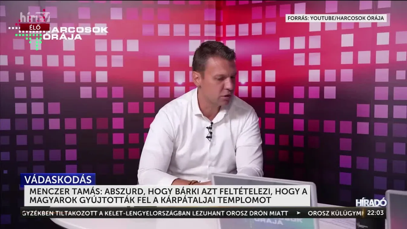 Menczer Tamás: Amikor az abszurd abszurdjával találkozol, hogy mi gyújtottuk fel a kárpátaljai templomot + videó