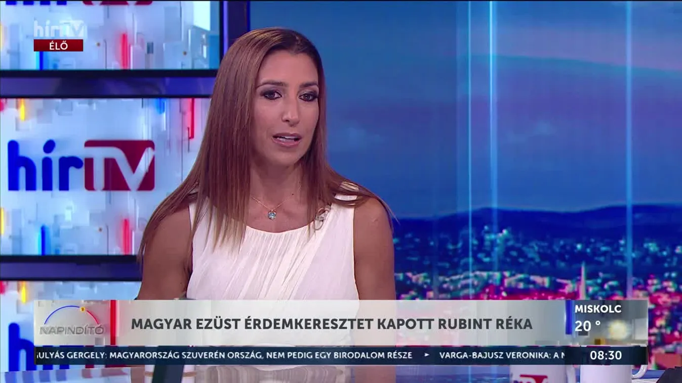 Magyar Ezüst Érdemkeresztet kapott Rubint Réka