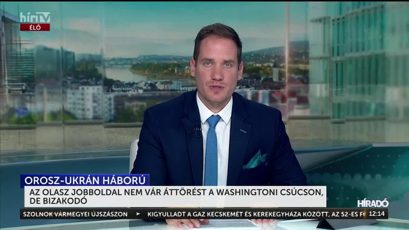 AZ OLASZ JOBBOLDAL NEM VÁR ÁTTÖRÉST A WASHINGTONI CSÚCSON, DE BIZAKODÓ