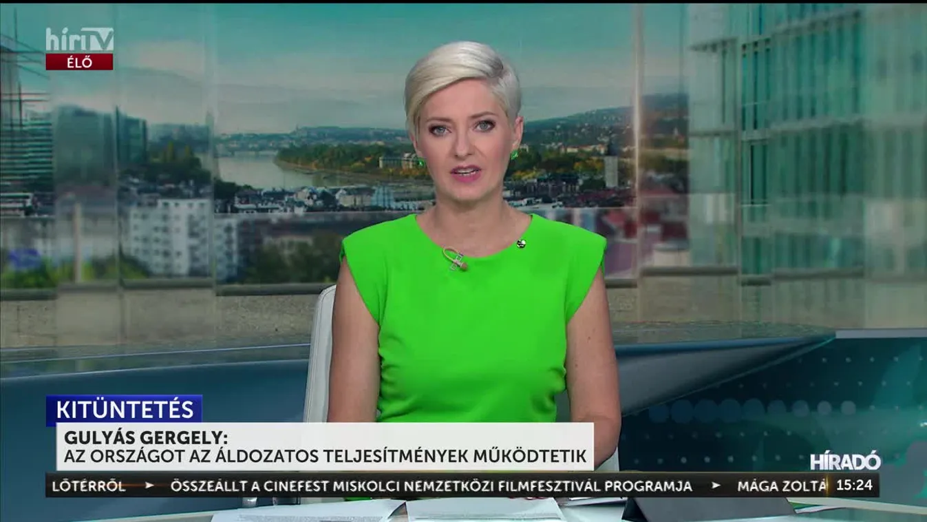 Gulyás Gergely: Az országot az áldozatos teljesítmények működtetik