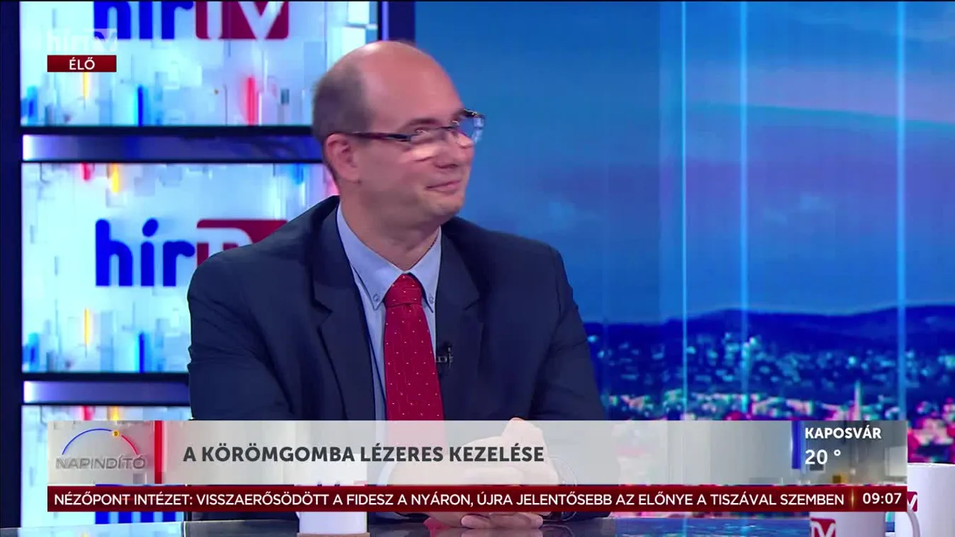 A KÖRÖMGOMBA LÉZERES KEZELÉSE