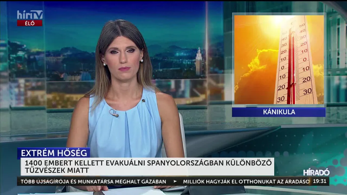 1400 EMBERT KELLETT EVAKUÁLNI SPANYOLORSZÁGBAN KÜLÖNBÖZŐ TŰZVÉSZEK MIATT