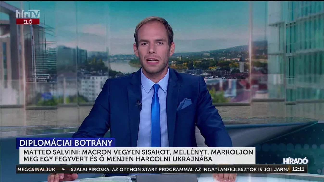 Az olasz miniszterelnök-helyettes élesen bírálta a francia elnököt