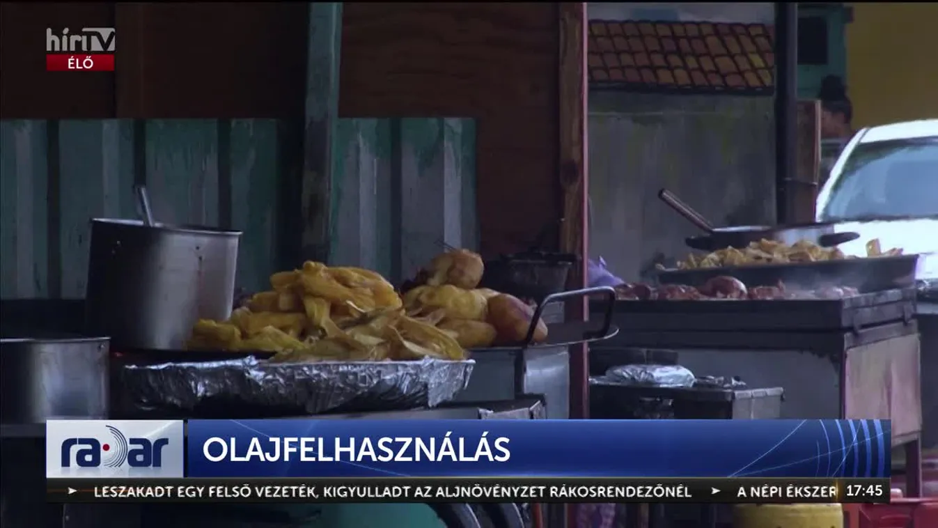 Radar – Főszerepben az étolaj