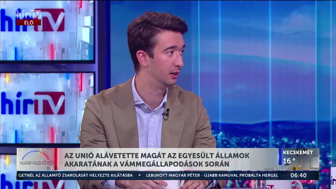 Az Unió alávetette magát az Egyesült Államoknak a vámmegállapodások során