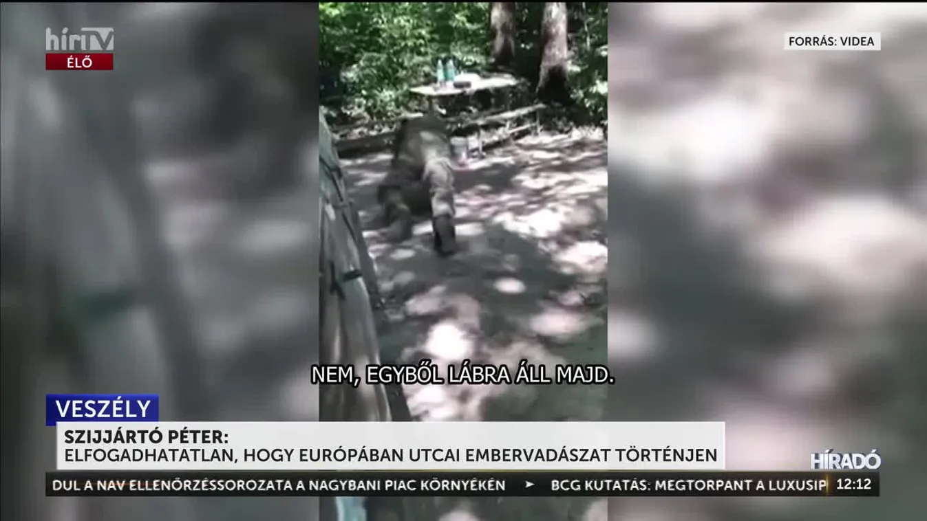 Szijjártó Péter: Elfogadhatatlan, hogy Európában utcai embervadászat történjen