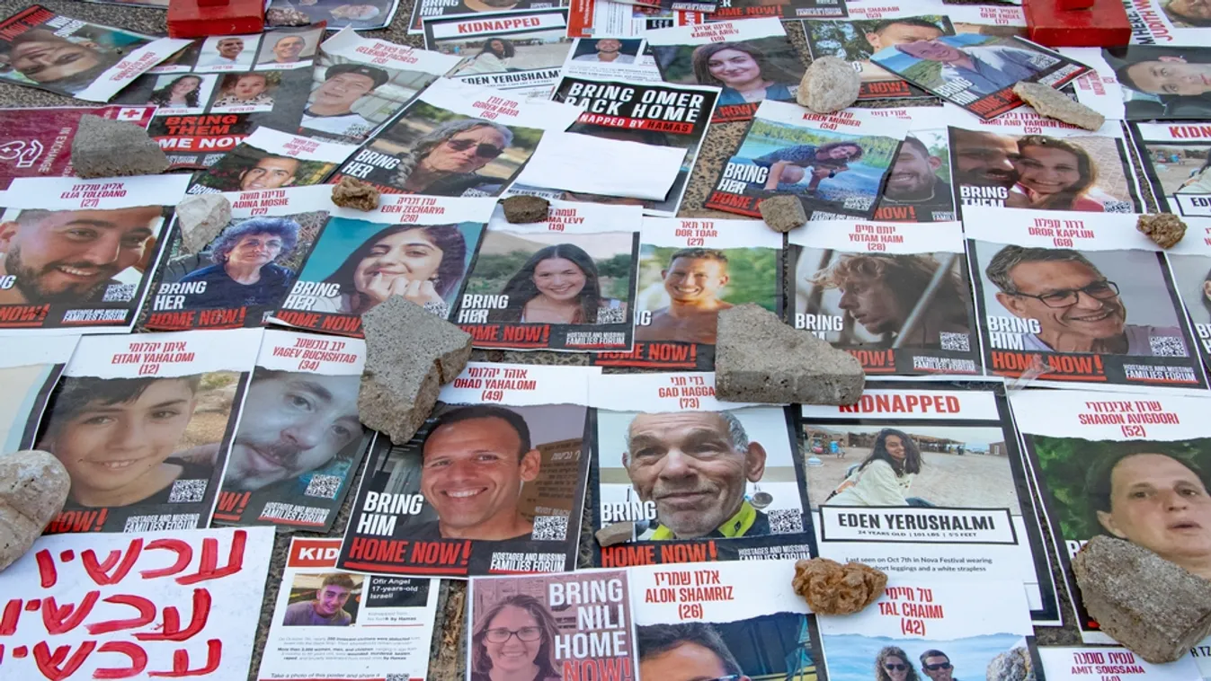 Munkabeszüntetéssel tiltakoznak a Hamász által elhurcolt izraeliek családtagjai