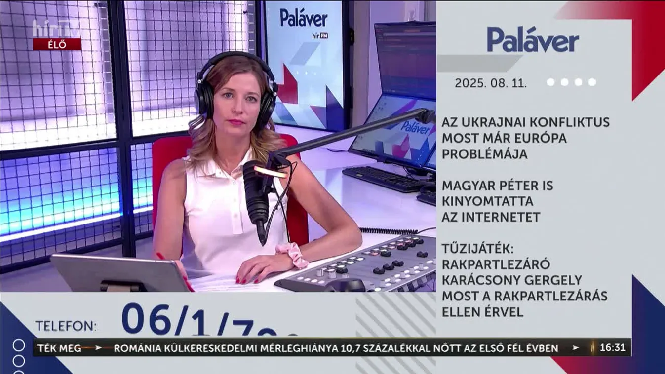 Paláver - Magyar Péter kinyomtatta az internetet + videó