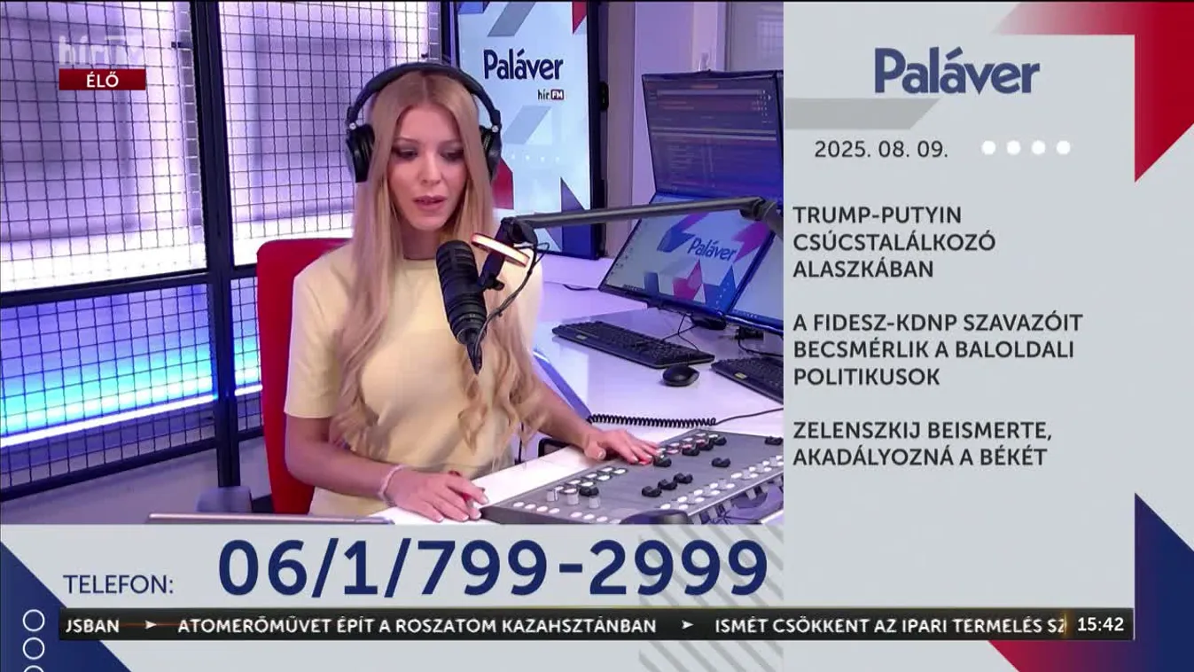 Paláver: Zelenszkij beismerte, akadályozná a békét