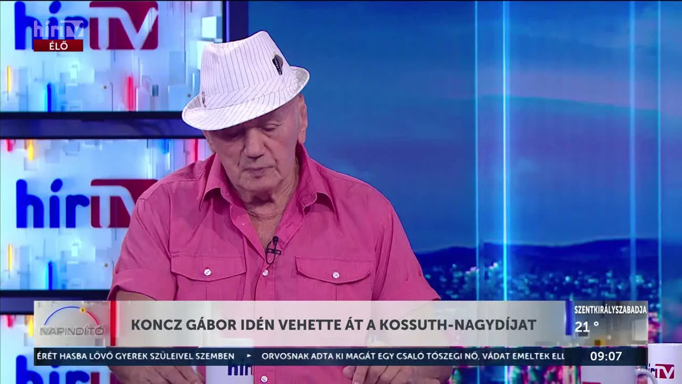 Koncz Gábor idén vehette át a Kossuth-nagydíjat