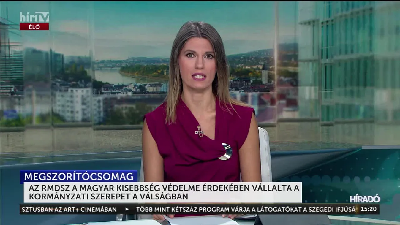 AZ RMDSZ A MAGYAR KISEBBSÉG VÉDELME ÉRDEKÉBEN VÁLLALTA A KORMÁNYZATI SZEREPET A VÁLSÁGBAN