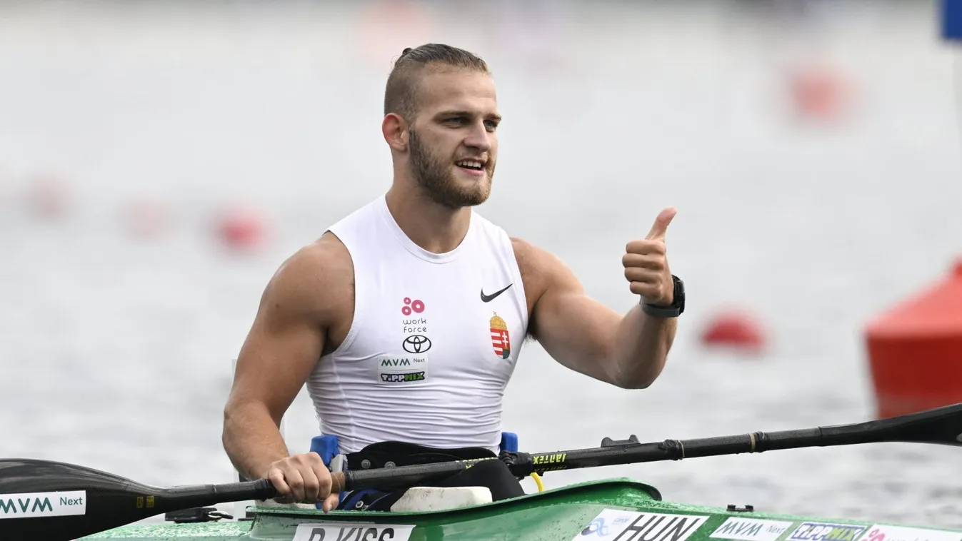 Kajak-kenu vb - Kiss Péter Pál aranyérmes