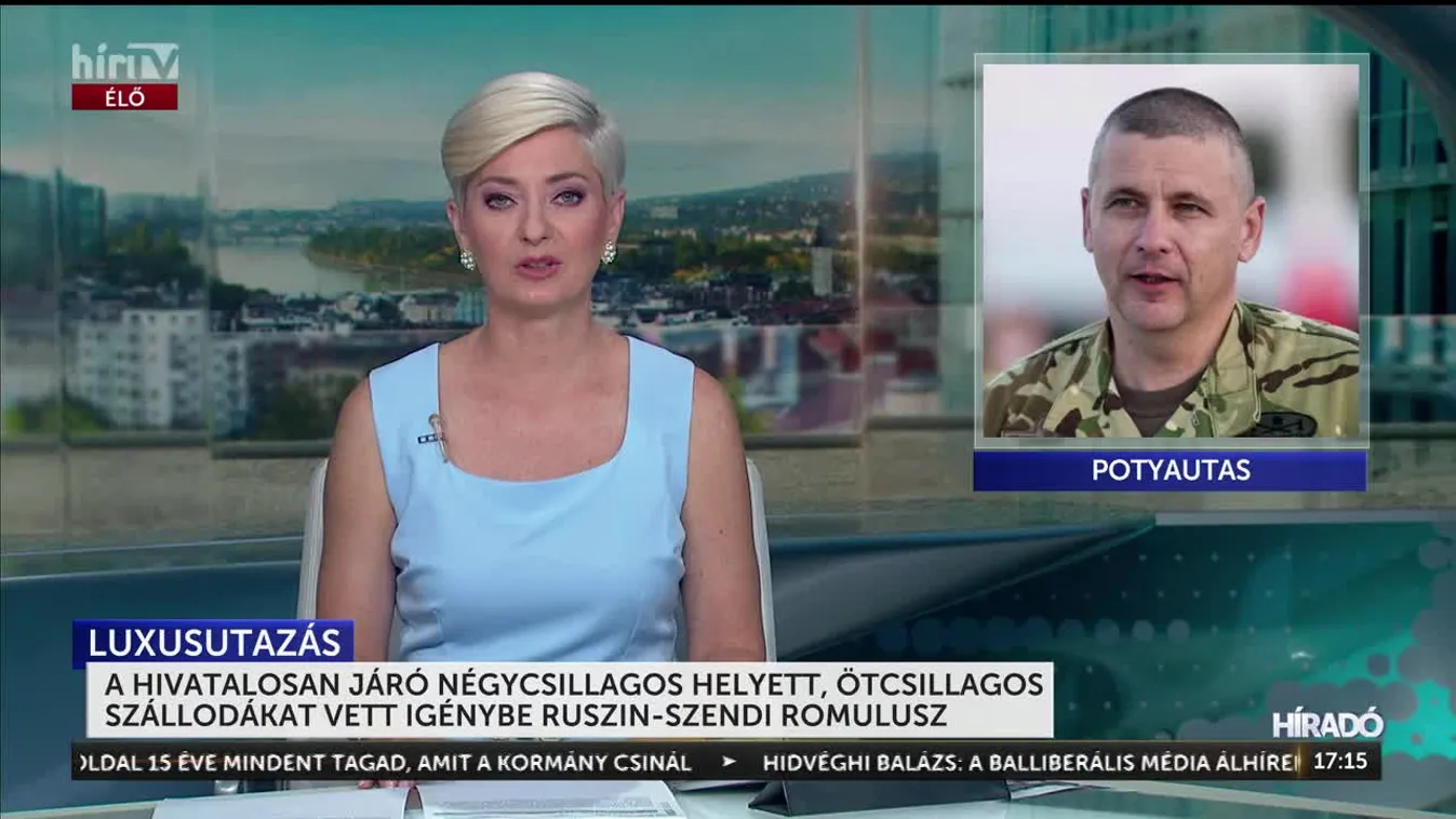 A HIVATALOSAN JÁRÓ NÉGYCSILLAGOS HELYETT, ÖTCSILLAGOS SZÁLLODÁKAT VETT IGÉNYBE RUSZIN-SZENDI ROMULUSZ